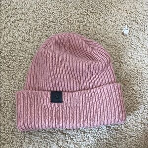 Pink Knit Beanie